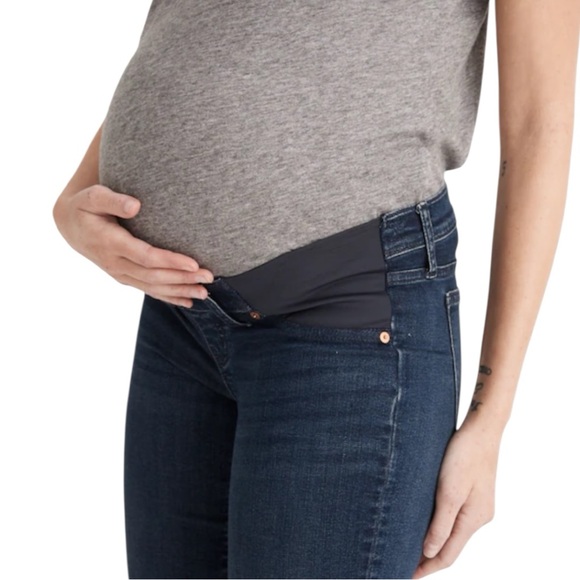 Madewell Maternity Side-Panel Stovepipe Jeans in
Dahill Wash Size 31 - Picture 2 of 13